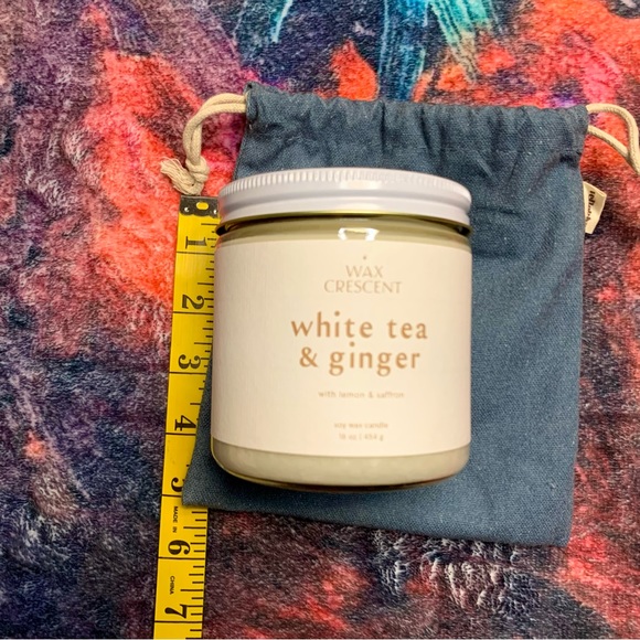 💜 Wax Crescent White Tea & Ginger Candle NWT - Picture 9 of 14